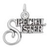 Thumbnail Image 0 of Rembrandt Charms® "SPECIAL SISTER" in Sterling Silver