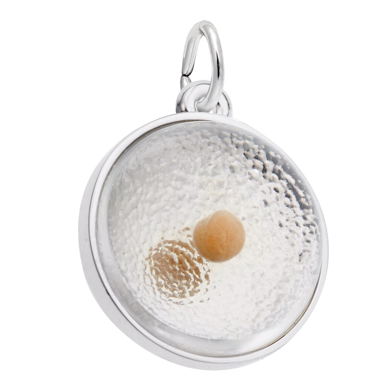 Rembrandt Charms® Mustard Seed Disc in Sterling Silver