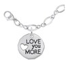 Thumbnail Image 0 of Rembrandt Charms® "LOVE you MORE" Bracelet in Sterling Silver