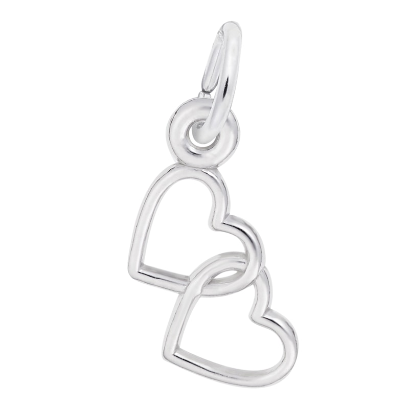 James Avery Sterling Silver Open Wire Heart Charm