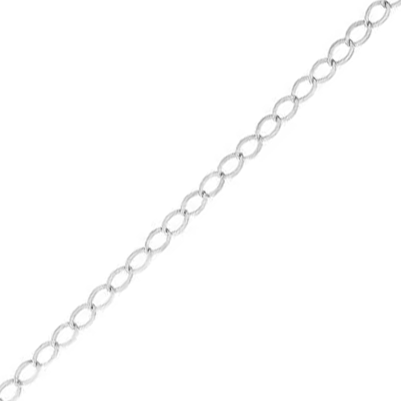 Main Image 2 of Rembrandt Charms® Curb Chain Bracelet in Sterling Silver - 7.0"