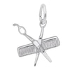 Thumbnail Image 1 of Rembrandt Charms® Scissors and Comb in Sterling Silver