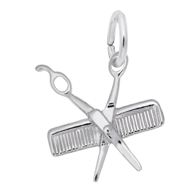Main Image 1 of Rembrandt Charms® Scissors and Comb in Sterling Silver