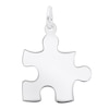 Thumbnail Image 0 of Rembrandt Charms® Puzzle Piece in Sterling Silver