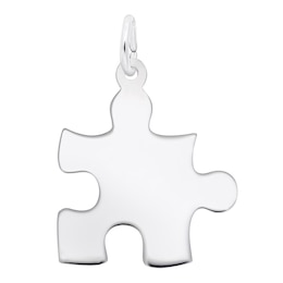 Rembrandt Charms® Puzzle Piece in Sterling Silver