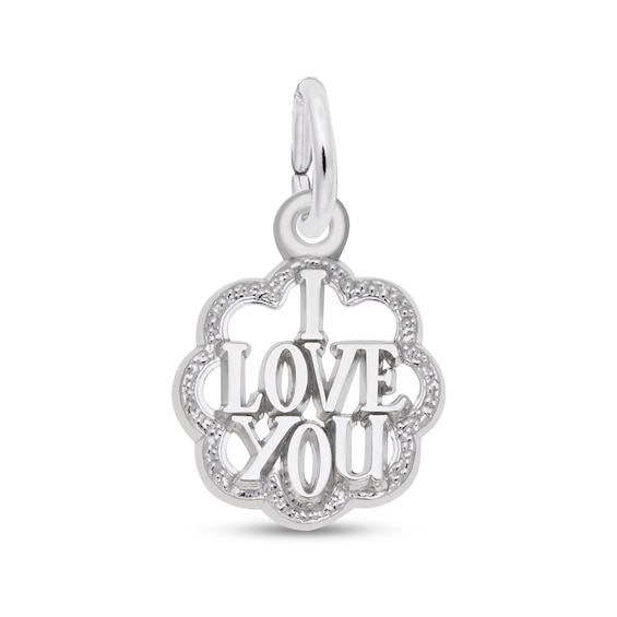 Rembrandt Charms® "I Love You" in Sterling Silver