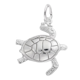 Rembrandt Charms® Turtle in Sterling Silver