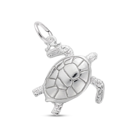 Rembrandt CharmsÂ® Turtle in Sterling Silver