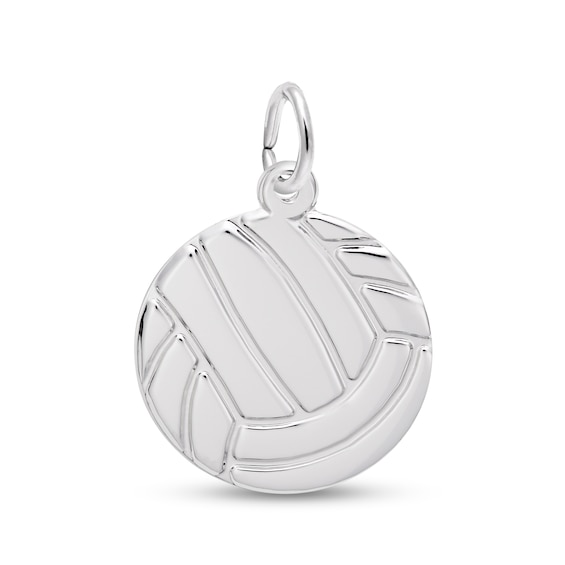 Rembrandt Charms® Volleyball Disc in Sterling Silver