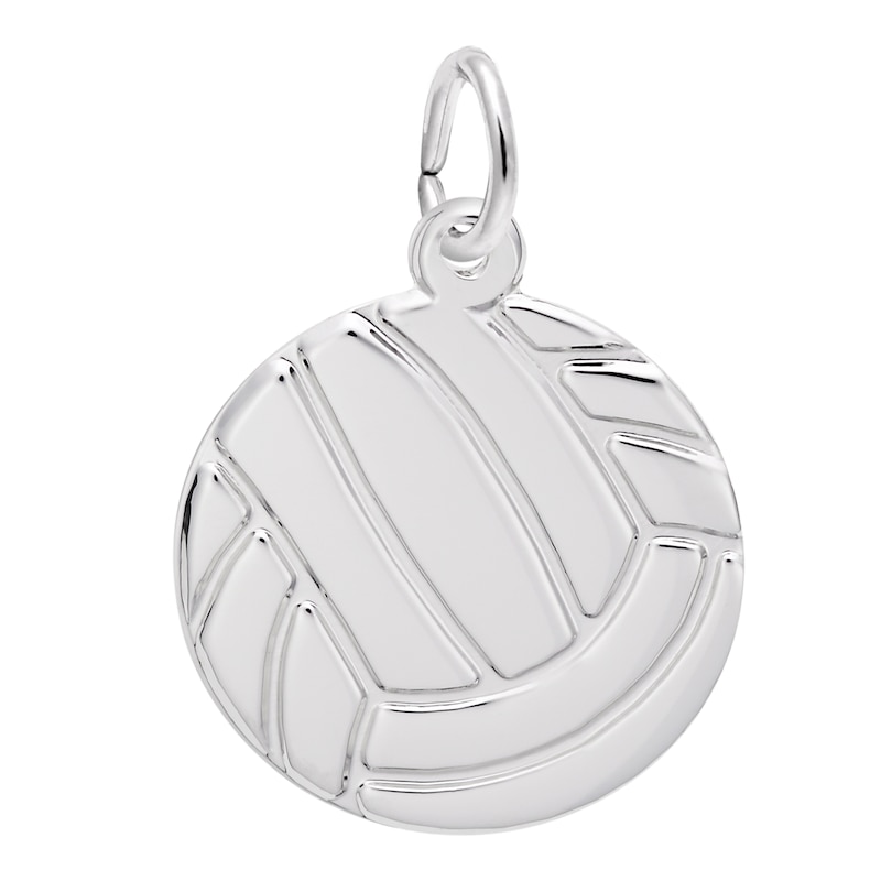 Main Image 1 of Rembrandt Charms® Volleyball Disc in Sterling Silver