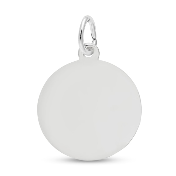 Rembrandt CharmsÂ® Volleyball Disc in Sterling Silver
