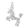 Thumbnail Image 0 of Rembrandt Charms® Rearing Unicorn in Sterling Silver