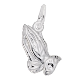 Rembrandt Charms® Praying Hands in Sterling Silver