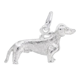 Rembrandt Charms® Dachshund in Sterling Silver