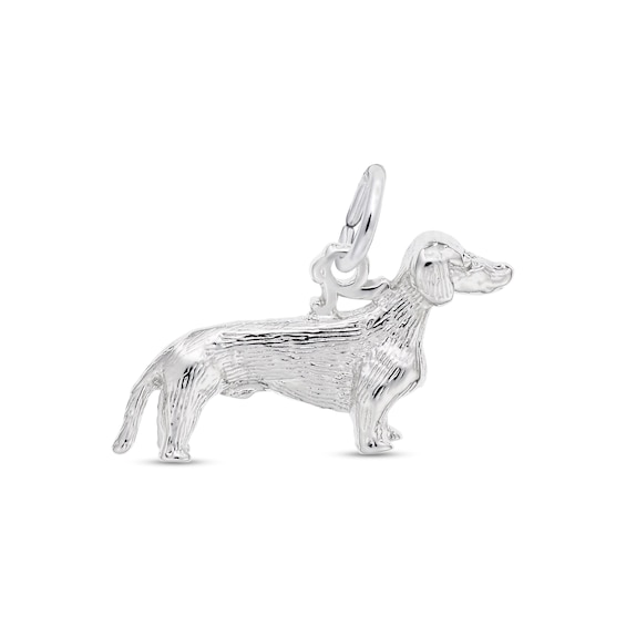 Rembrandt CharmsÂ® Dachshund in Sterling Silver