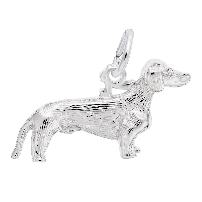 Main Image 1 of Rembrandt Charms® Dachshund in Sterling Silver