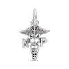 Thumbnail Image 1 of Rembrandt Charms® "NP" Caduceus in Sterling Silver
