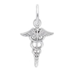 Thumbnail Image 0 of Rembrandt Charms® Caduceus in Sterling Silver