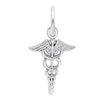 Thumbnail Image 1 of Rembrandt Charms® Caduceus in Sterling Silver