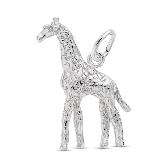 Rembrandt CharmsÂ® Giraffe in Sterling Silver
