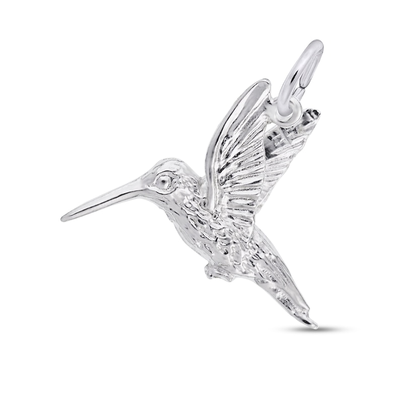 Main Image 1 of Rembrandt Charms® Hummingbird in Sterling Silver