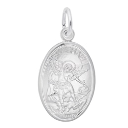 Rembrandt Charms® Saint Michael in Sterling Silver