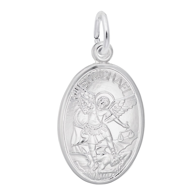 Rembrandt Charms® Saint Michael in Sterling Silver