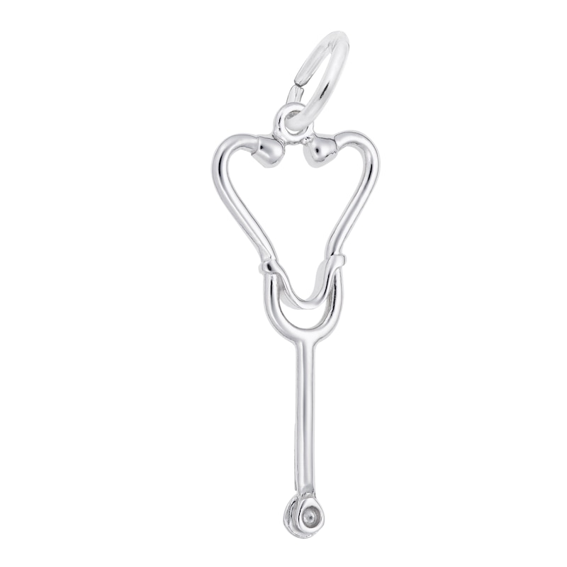 Main Image 1 of Rembrandt Charms® Stethoscope in Sterling Silver