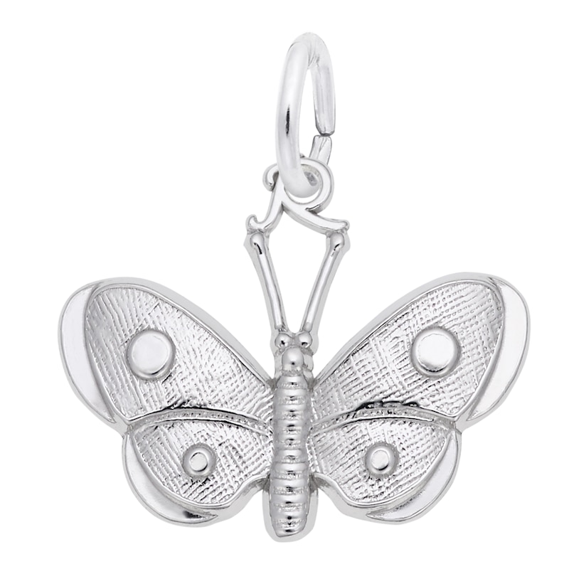 Main Image 1 of Rembrandt Charms® Butterfly in Sterling Silver