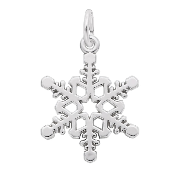 Rembrandt Charms® Snowflake in Sterling Silver