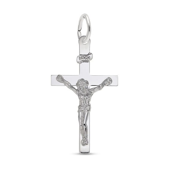 Rembrandt CharmsÂ® Crucifix in Sterling Silver