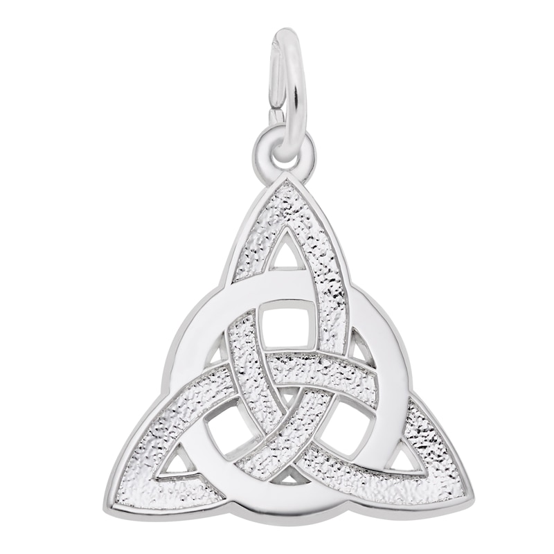 Main Image 1 of Rembrandt Charms® Celtic Trinity Knot in Sterling Silver