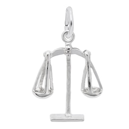 Rembrandt Charms® Scales of Justice in Sterling Silver