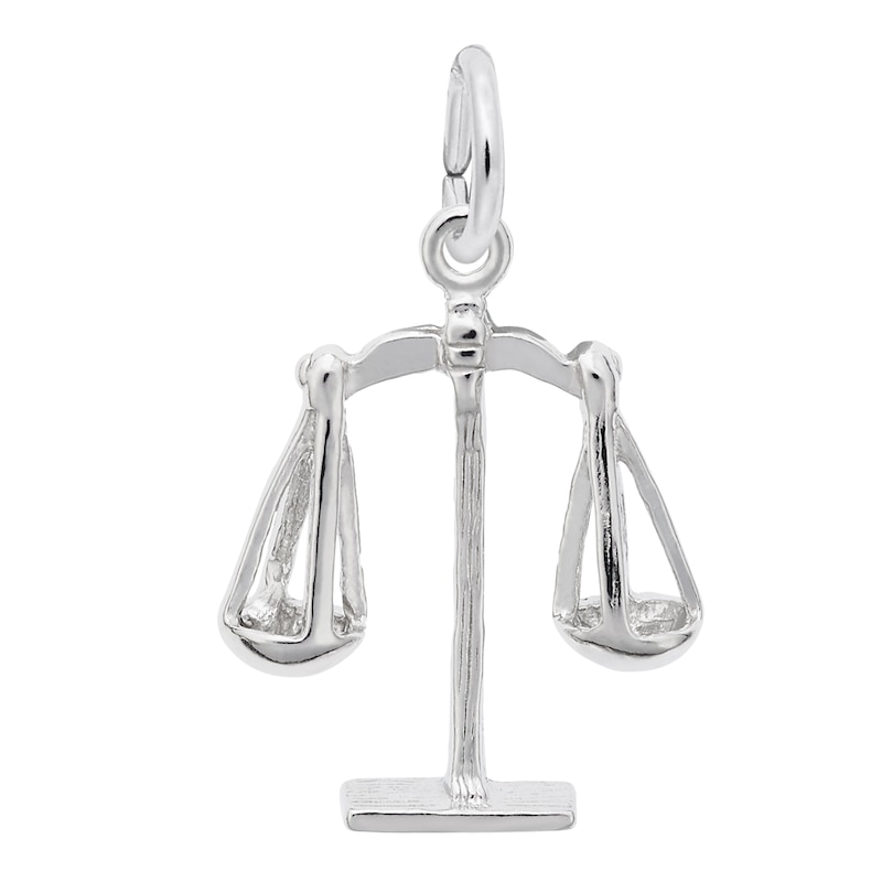 Main Image 1 of Rembrandt Charms® Scales of Justice in Sterling Silver