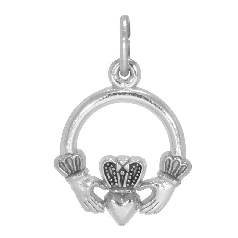 Rembrandt Charms® Claddagh Circle in Sterling Silver