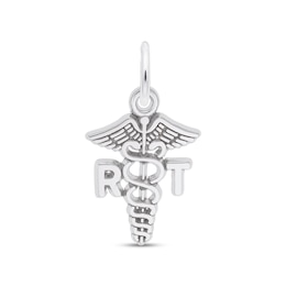 Rembrandt Charms® "RT" Caduceus in Sterling Silver