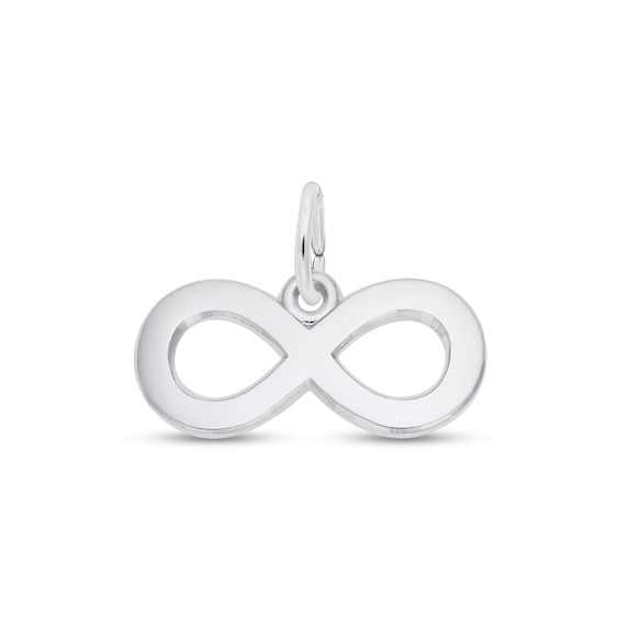 Rembrandt CharmsÂ® Sideways Infinity Symbol in Sterling Silver