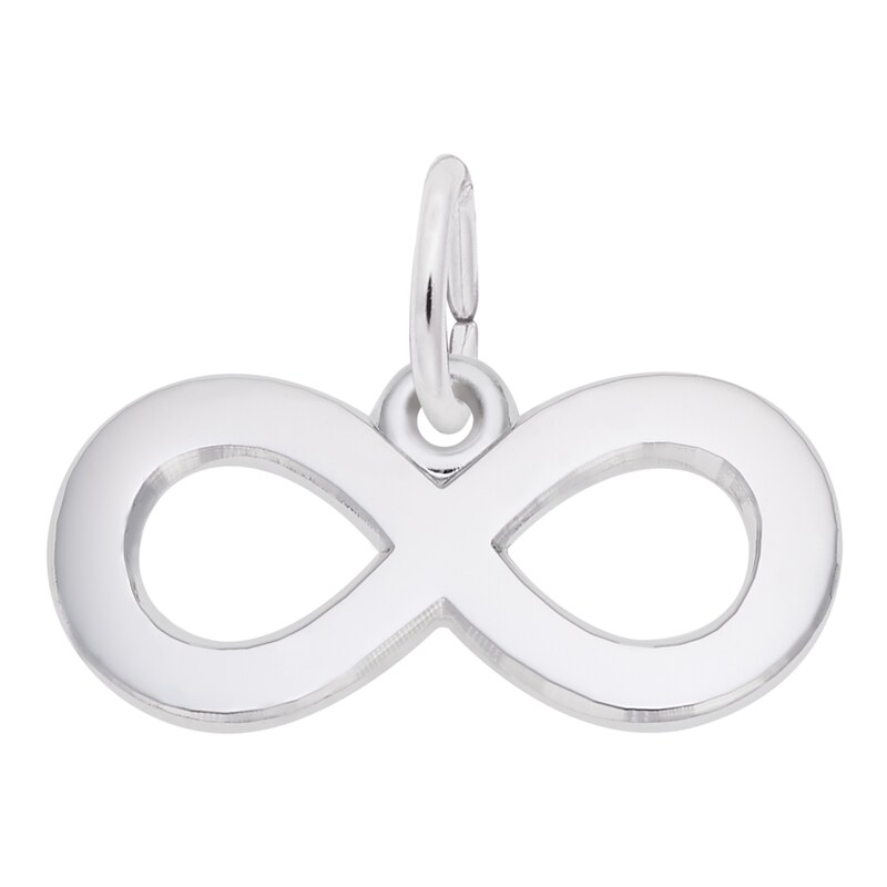 Rembrandt Charms® Sideways Infinity Symbol in Sterling Silver