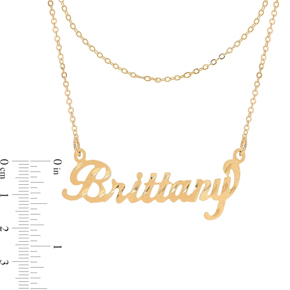 Choker Name Necklace (1 Name) Zales