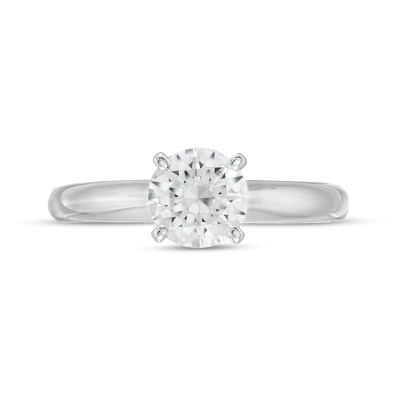 1 CT. Diamond Solitaire Ring in 10K White Gold (I/I3)