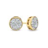 Thumbnail Image 1 of 1 CT. T.W. Composite Diamond Stud Earrings in 10K Gold