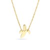 Thumbnail Image 0 of Mini Peeled Banana Necklace in 14K Gold