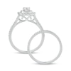 Thumbnail Image 2 of 1 CT. T.W. Diamond Double Cushion-Shaped Frame Multi-Row Bridal Set in 10K White Gold