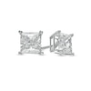 Thumbnail Image 0 of 1-1/2 CT. T.W. Certified Princess-Cut Lab-Created Diamond Solitaire Stud Earrings in 14K White Gold (F/SI2)