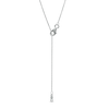 Thumbnail Image 2 of 1 CT. Certified Lab-Created Diamond Solitaire Pendant in 14K White Gold (F/SI2)