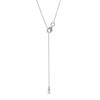 Thumbnail Image 2 of 1 CT. Certified Pear-Shaped Lab-Created Diamond Solitaire Pendant in 14K White Gold (F/SI2)