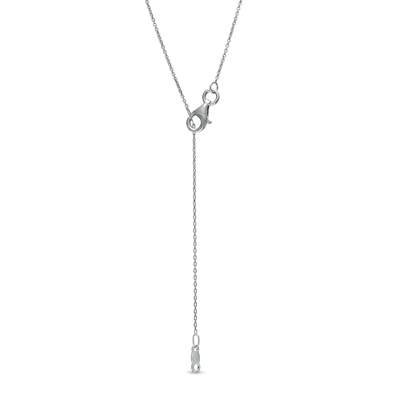 1 CT. Certified Pear-Shaped Lab-Created Diamond Solitaire Pendant in 14K White Gold (F/SI2)