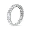 Thumbnail Image 3 of 2-1/2 CT. T.W. Certified Emerald-Cut Lab-Grown Diamond Eternity Anniversary Band in 14K White Gold (F/VS2)