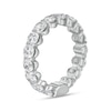 Thumbnail Image 2 of 4 CT. T.W. Certified Lab-Created Diamond Eternity Anniversary Band in 14K White Gold (F/VS2)