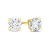 1/5 CT. T.W. Certified Diamond Solitaire Stud Earrings in 14K Gold (J/I1)